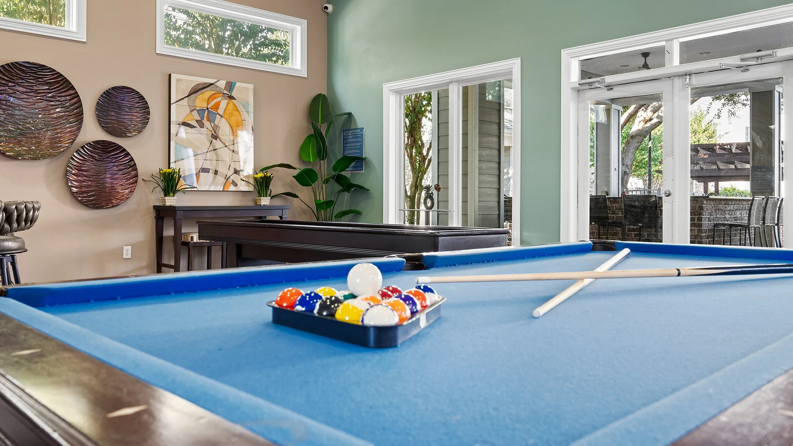 The Pointe at Victoria - Pool Table