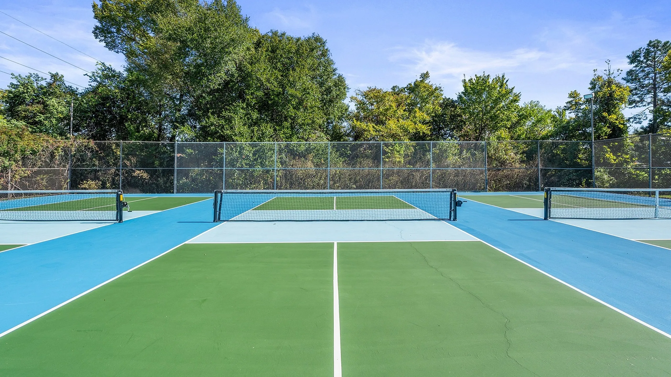 The Halston - Pickleball Courts are so popular with the residents