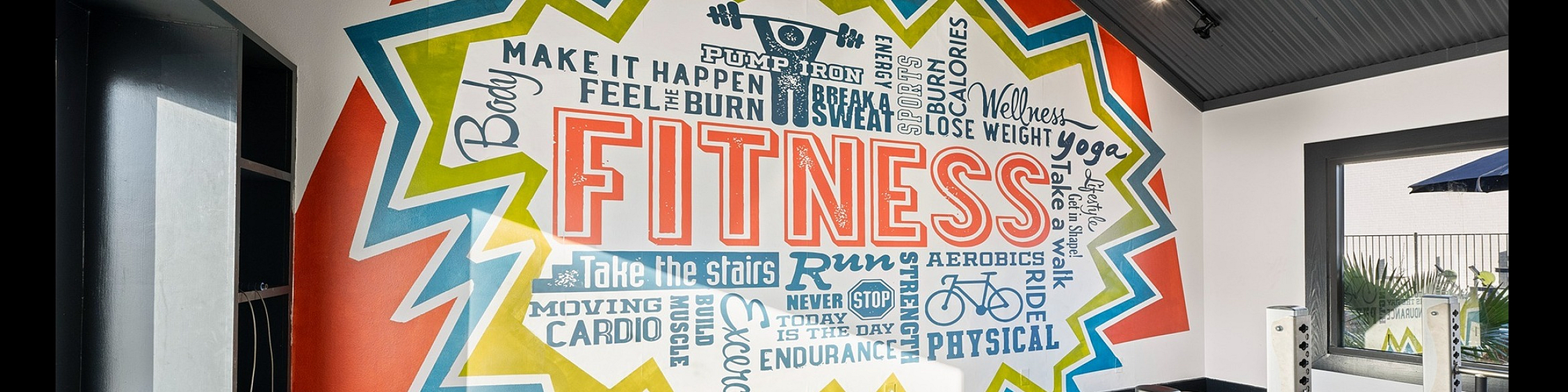 The Halston - Fitness Center Mural