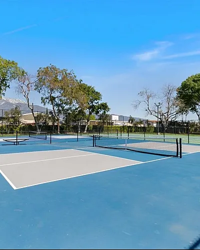 View of Pickle Ball Courts