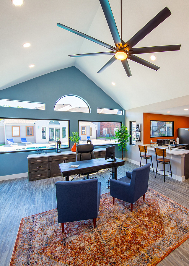 Leasing Office Interior