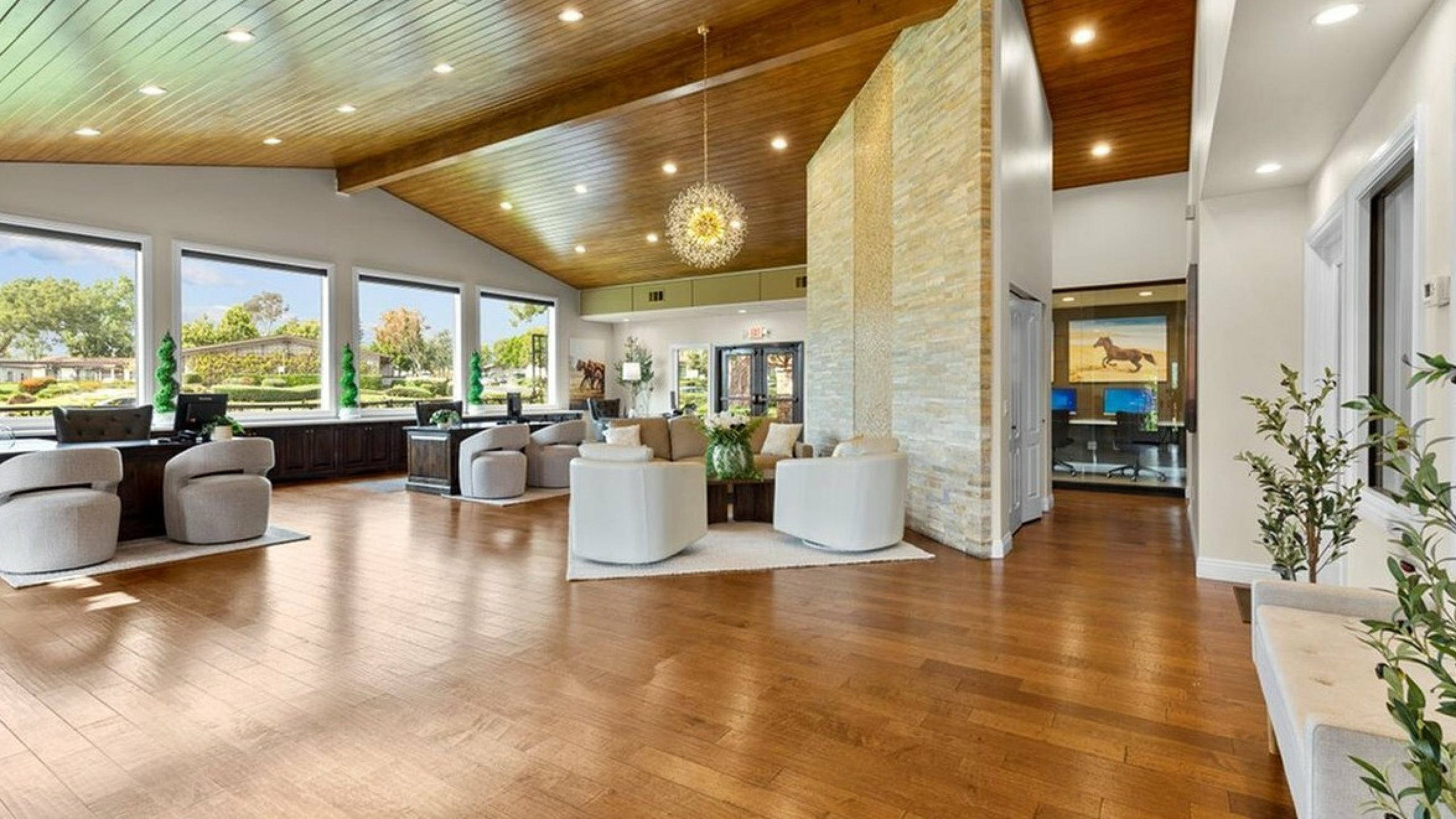 View of Leasing Office
