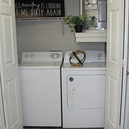 Washer and Dryer