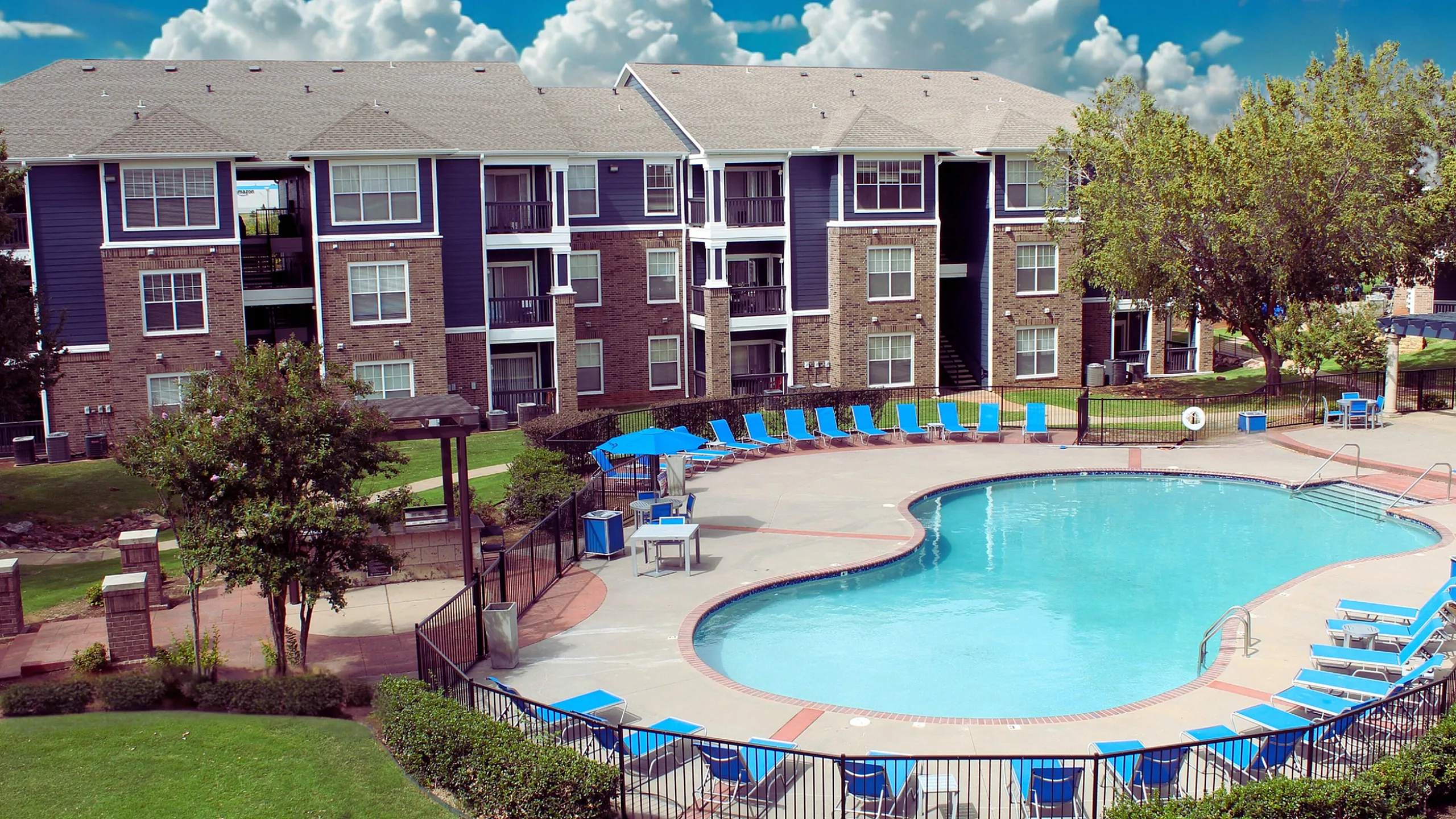 View of Pool and Residential Building