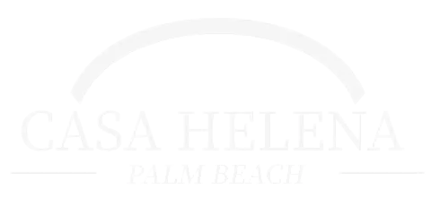 Chic Casa Helena logo with an elegant arch design, symbolizing luxury living in Palm Beach.