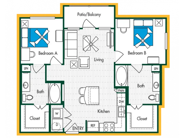2BR/2BA - B2 A