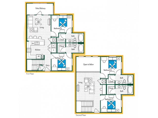 4BR/4BA - D2