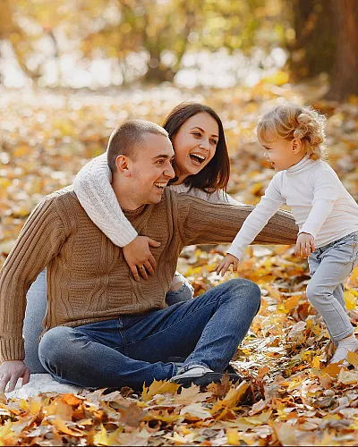 Central Highlands - Autumn Family Scene