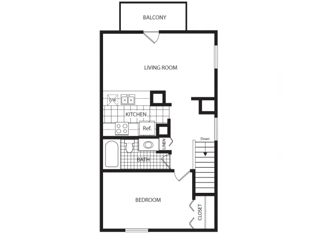 Schafer Square LLC - One Bedroom (Upper)
