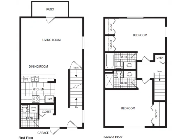 Schafer Square LLC - Two Bedroom Townhome