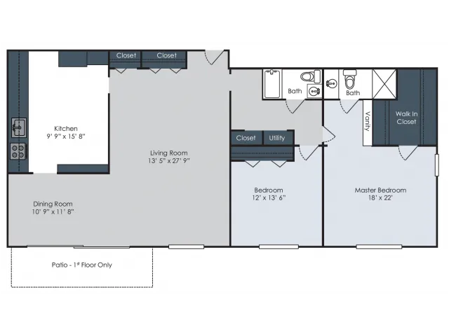 The Oxley - Mid-Rise 2 Bedroom