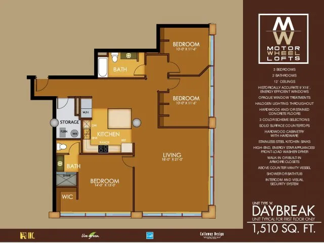 Motor Wheel Lofts - Daybreak A