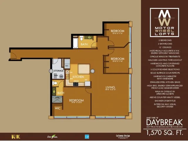 Motor Wheel Lofts - Daybreak B