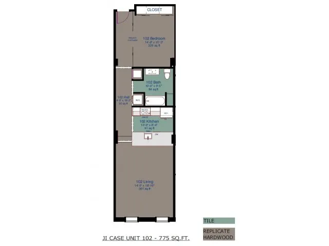 JI Case Lofts - 102-105
