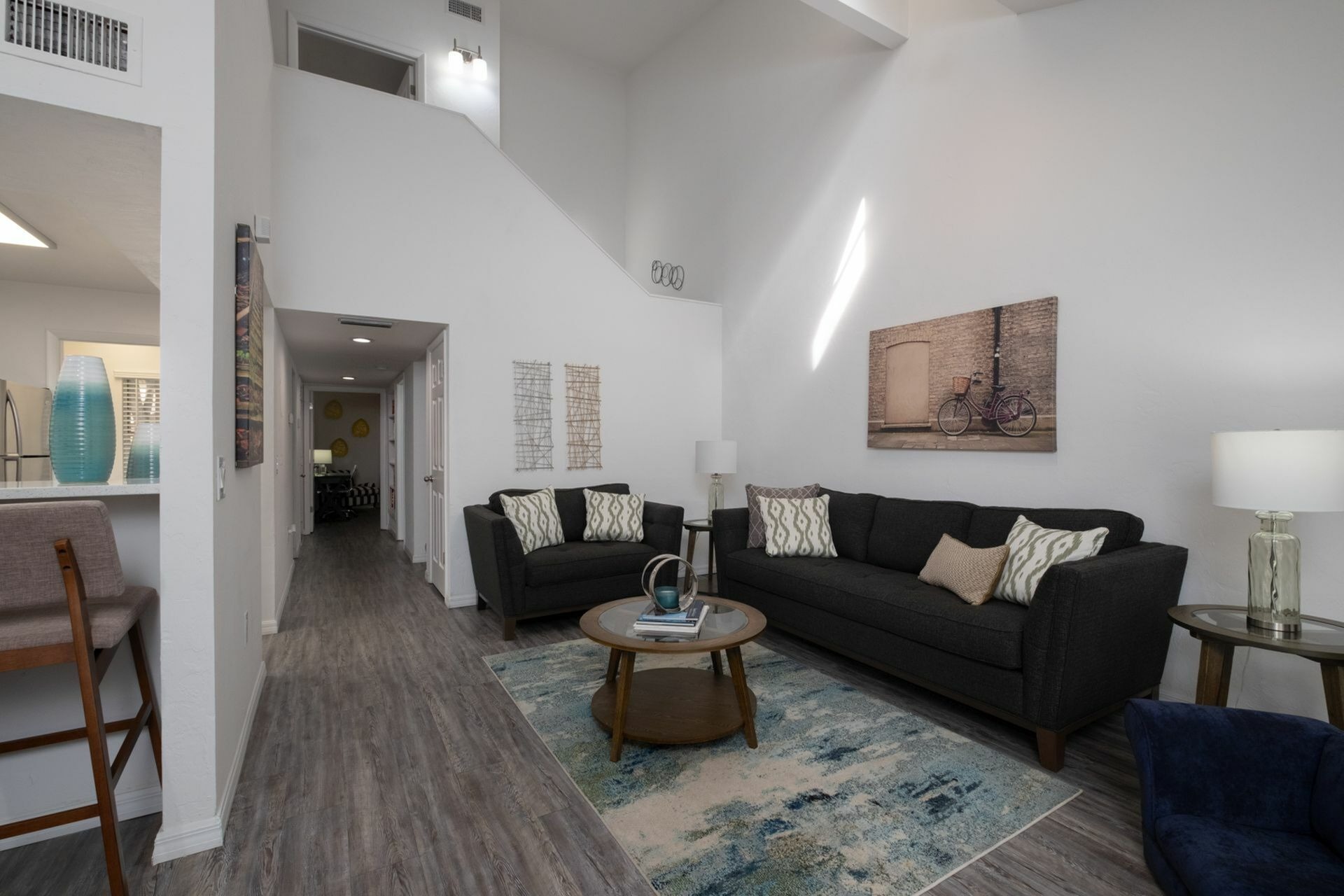 Living room with couches