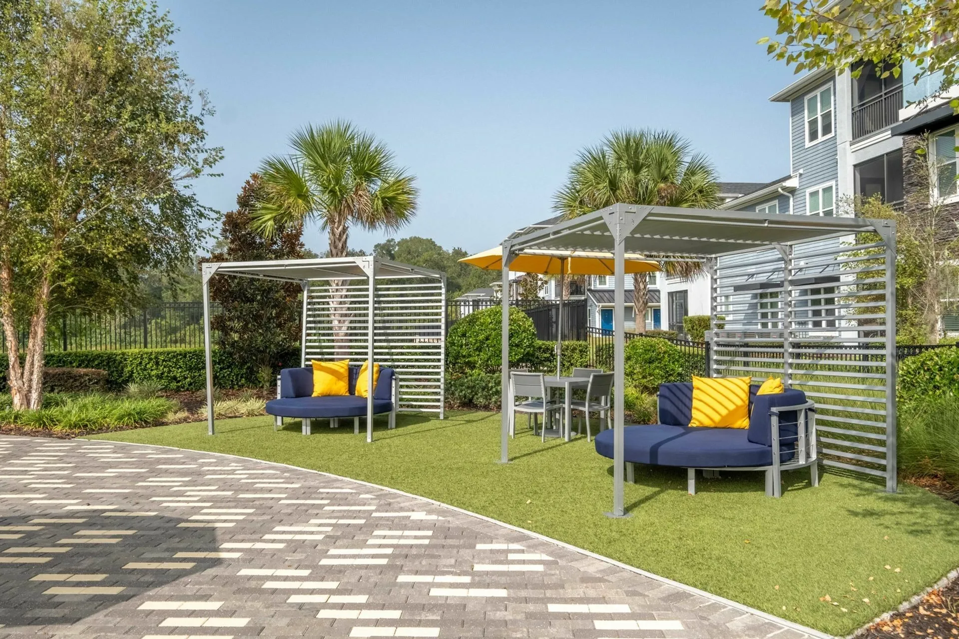 Pool cabanas