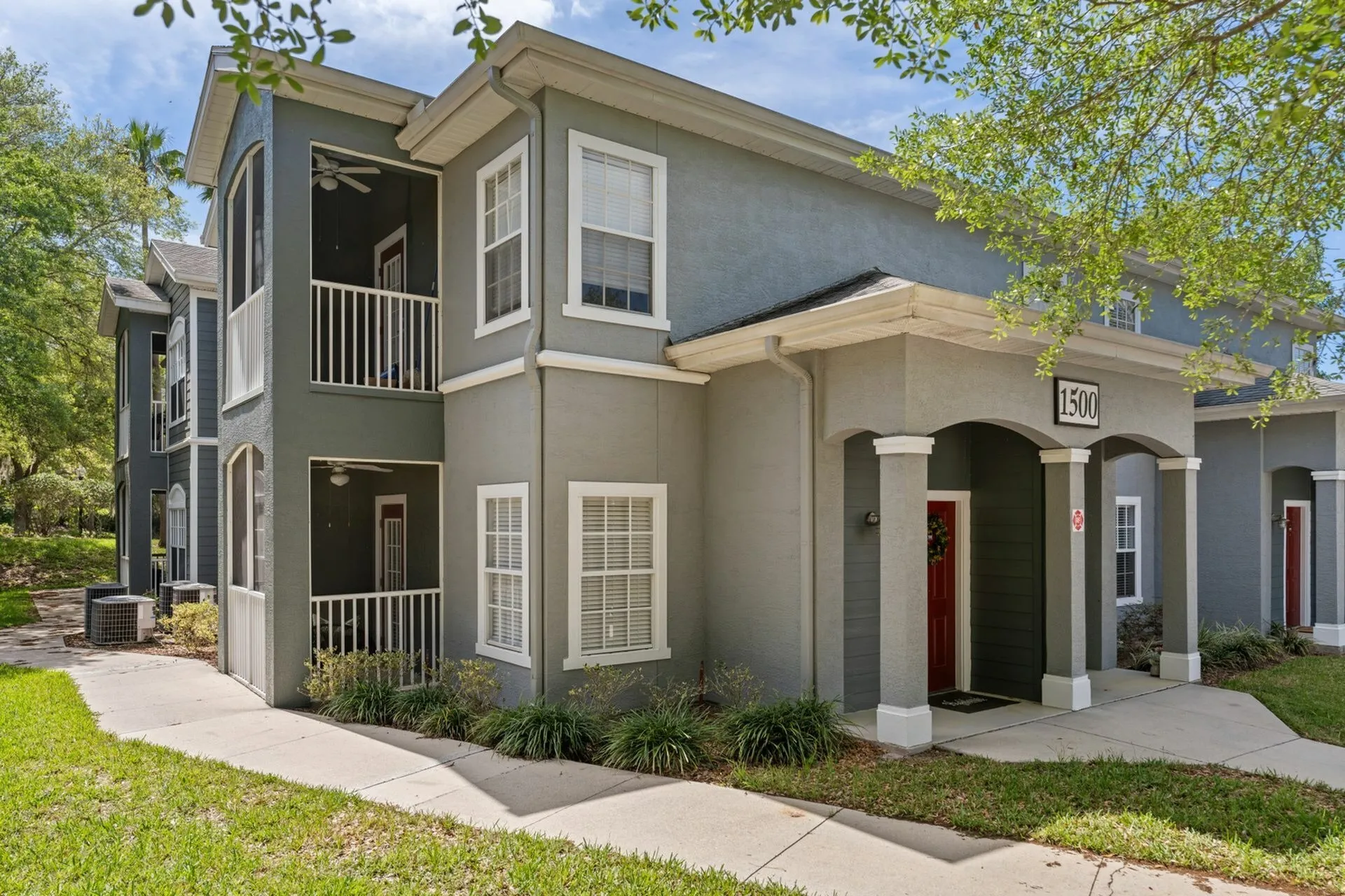Exterior of apartment