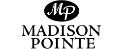 Elegant logo of Madison Pointe with bold typography and distinctive 'MP' emblem.
