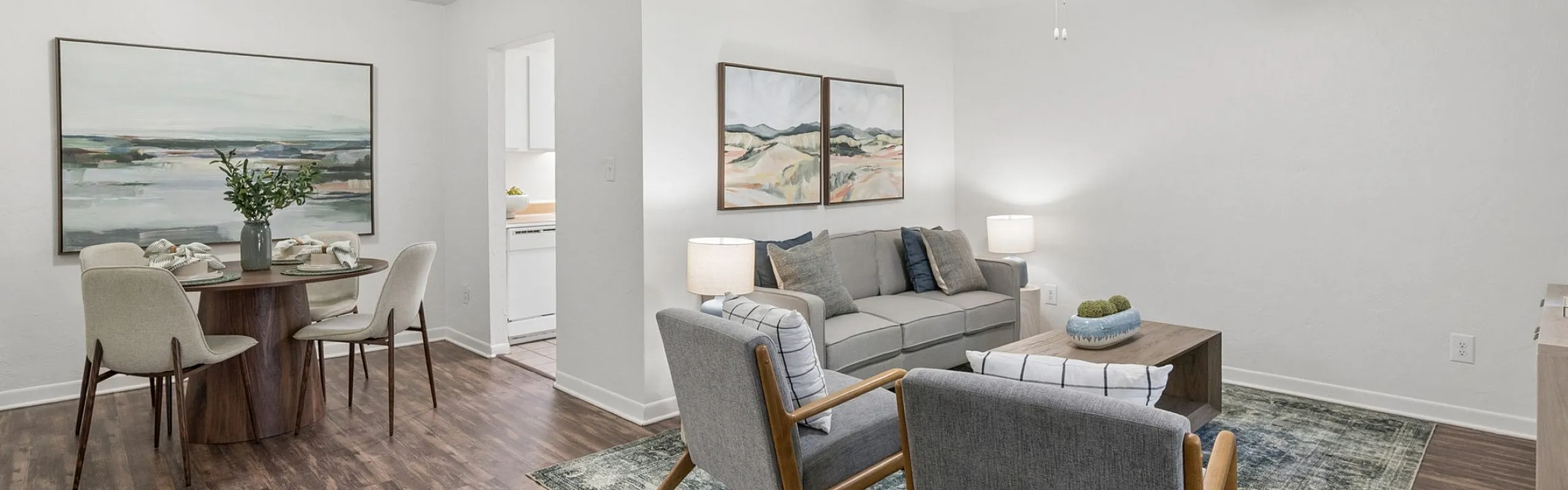 The Gardens - Modern Living Area