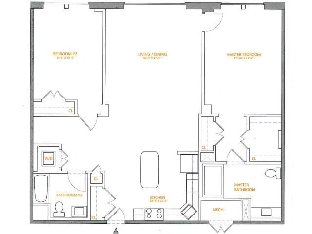 Floor Plan 4 | The Cliffs 4