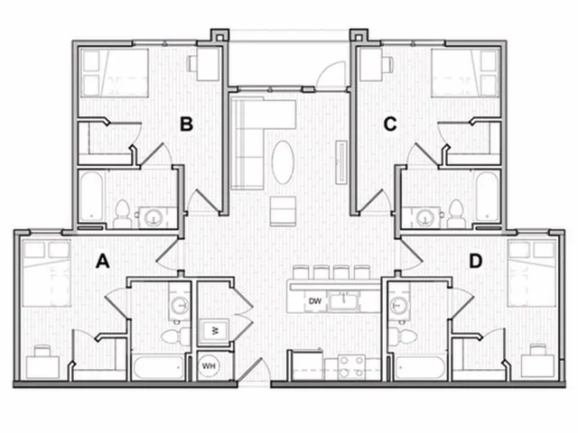 4x4 Balcony A