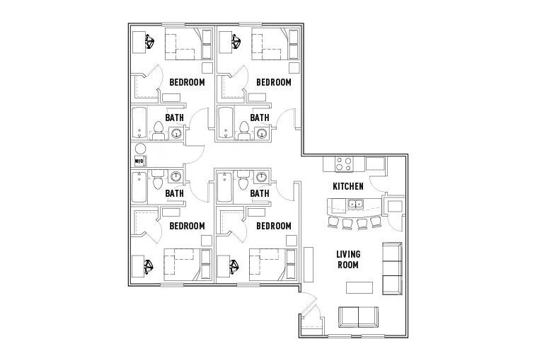 524: 4 Bed - 4 Bath