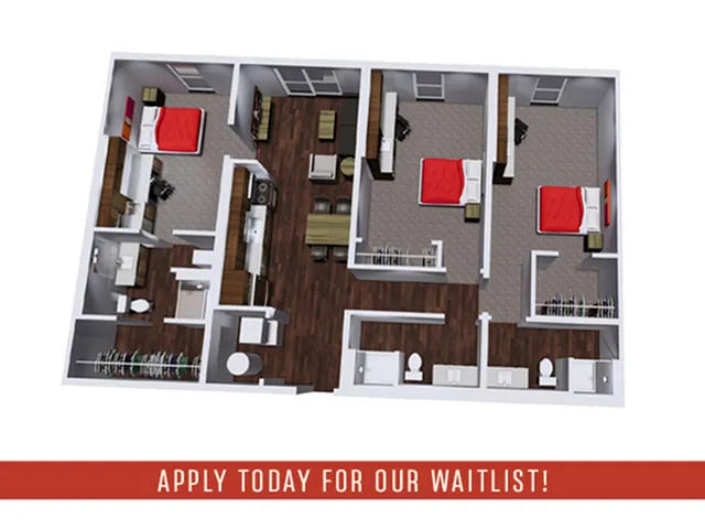 3x3 Kitchenette