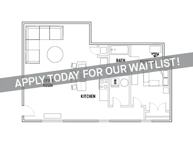 524: 1 Bed - 1 Bath