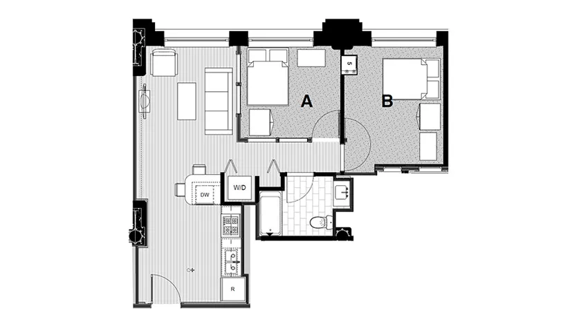 2x1 A