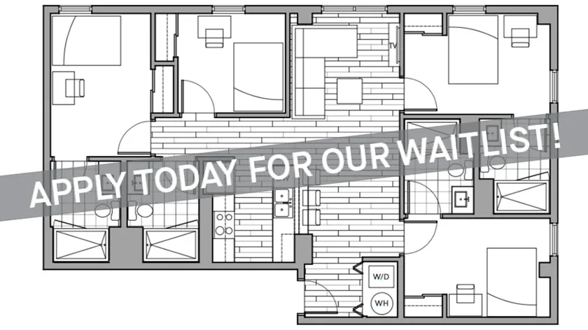 Floorplan 34 | Rise on 9th