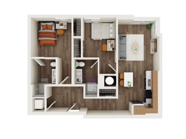 2x2 Corner