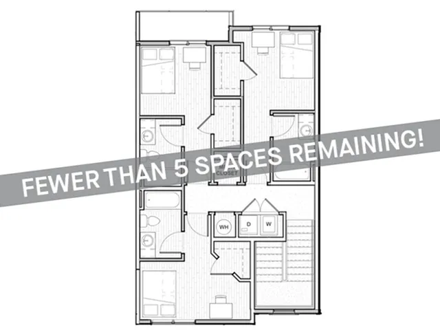 4x4 Townhome 2nd floor