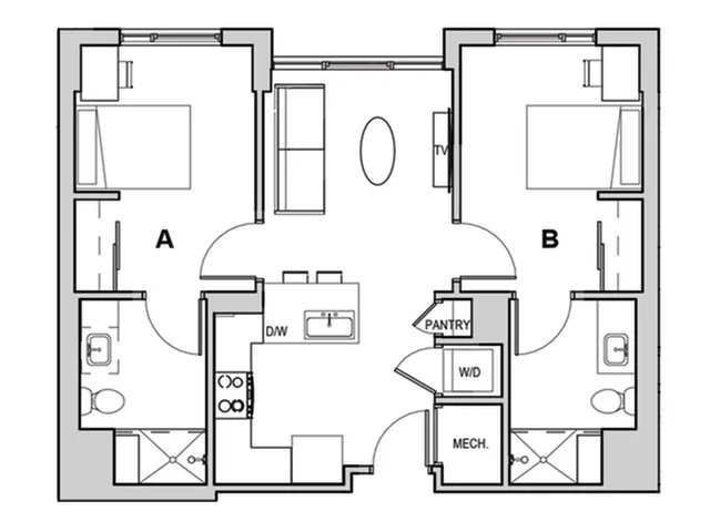 2x2 A Penthouse