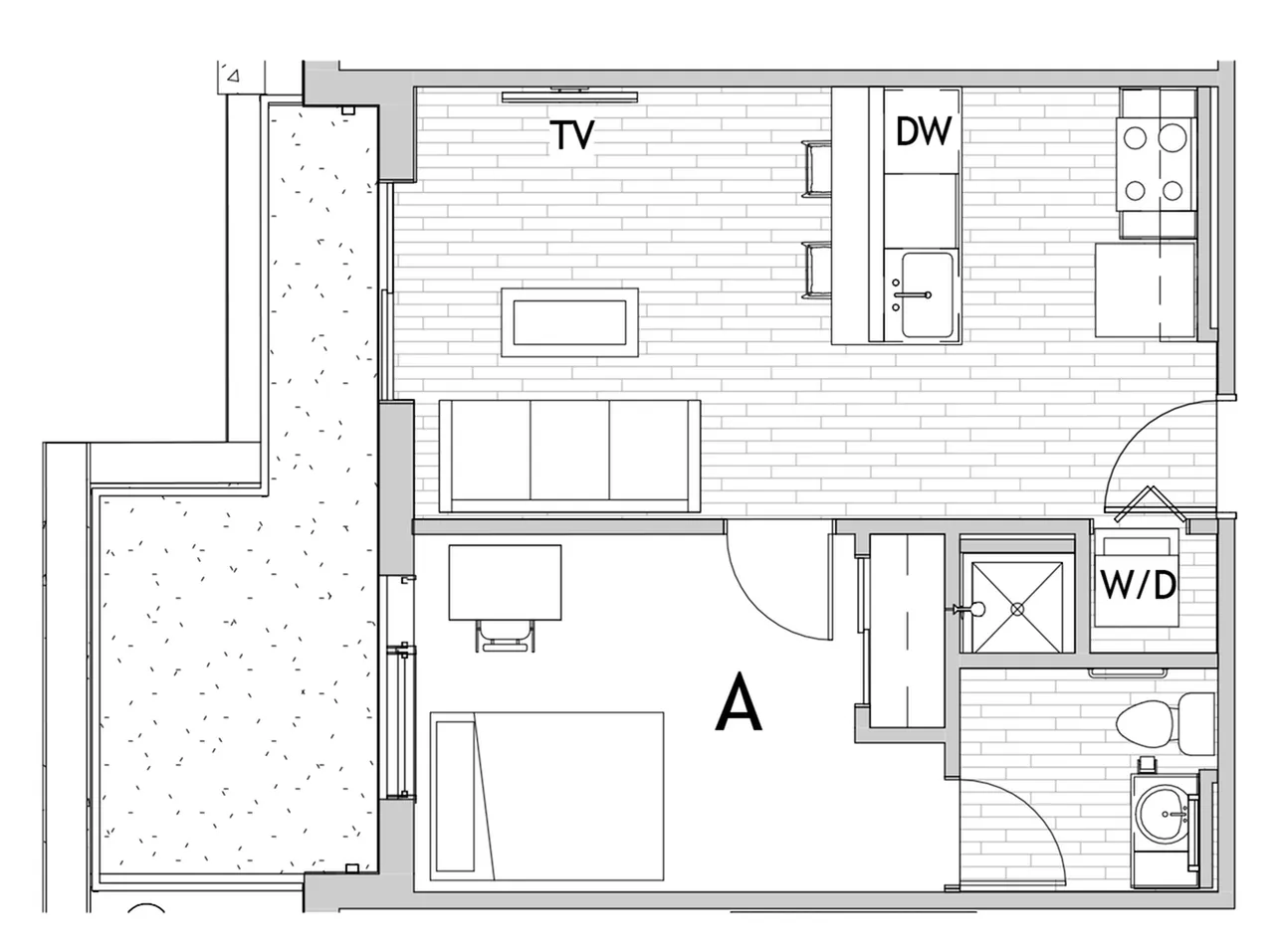1x1 A Balcony