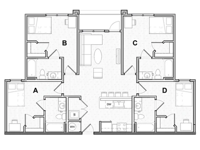 4x4 Balcony A