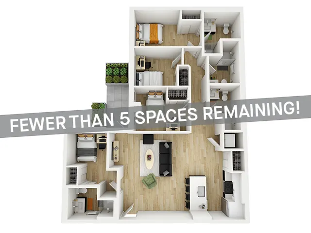 4x4 Courtyard A