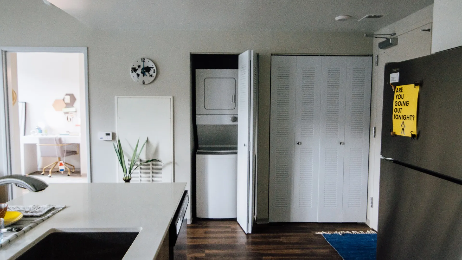 In Unit Washer And Dryer