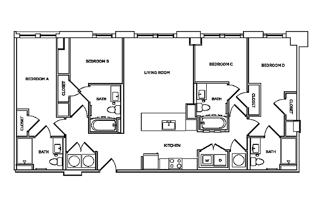 Derby 2 - 4x4 floor plan