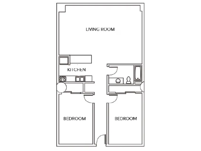 City Lofts on Laclede - 2M - 2BR/1BA
