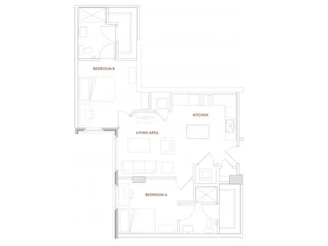 Foundry Lofts - B2-2x2