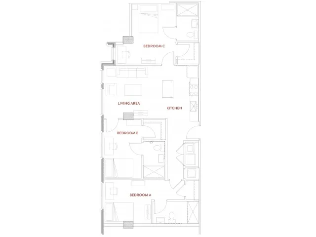 Foundry Lofts - C1-3x3