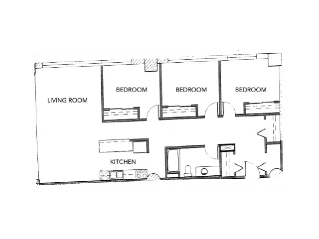 City Lofts on Laclede - 3c - 3BR/1BA