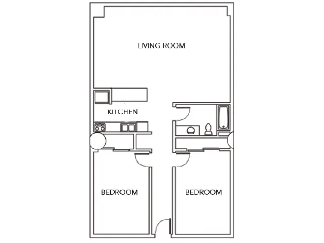 City Lofts on Laclede - 2h - 2BR/1BA