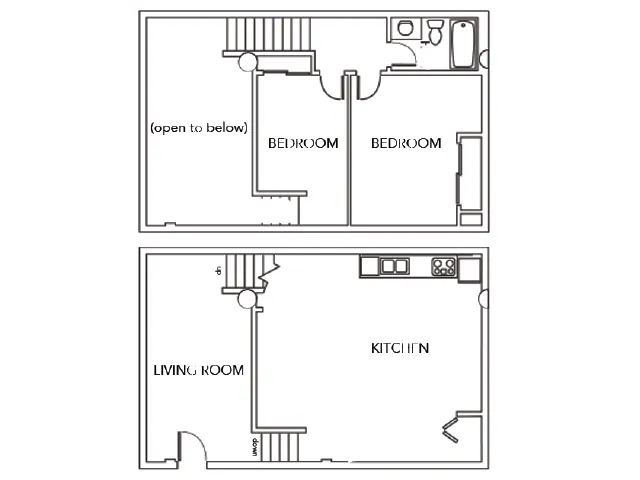 City Lofts on Laclede - 2L - 2BR/1BA