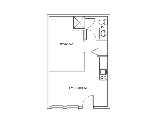 City Lofts on Laclede - 1 Interior- 1BR/1BA
