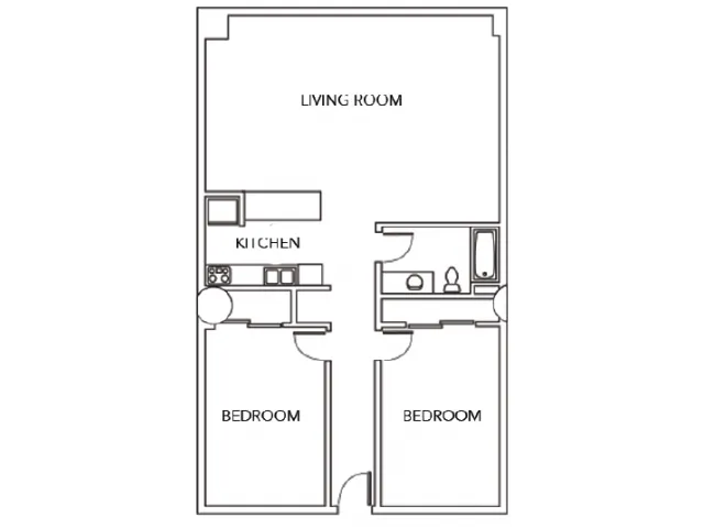 City Lofts on Laclede - 2d - 2BR/1BA