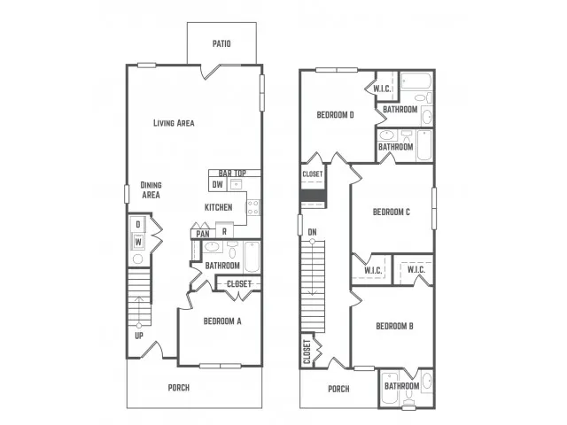 The Station Alafaya - Bloomfield Furnished-4x4