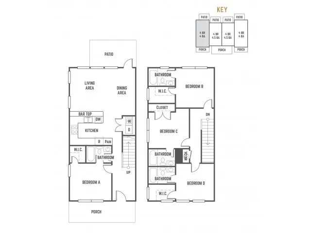 The Station Alafaya - Lumpkin A Furnished-4x4