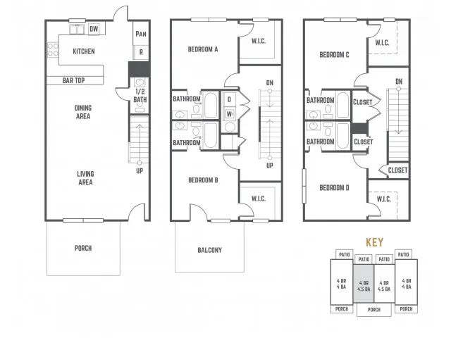 The Station Alafaya - Lumpkin B Furnished-4x4.5