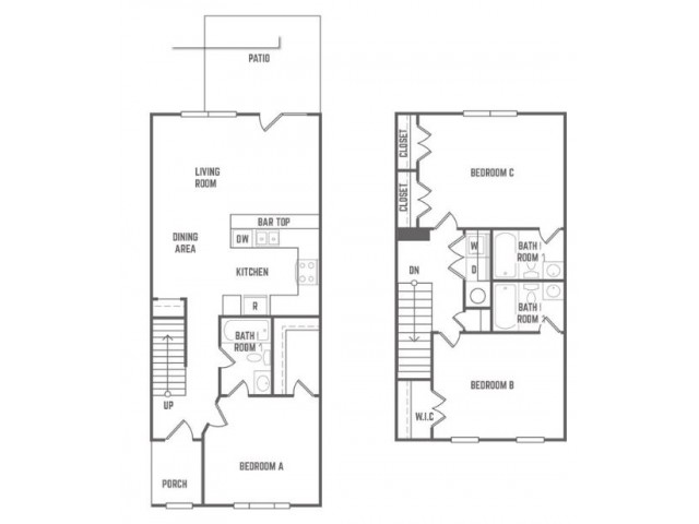 3 bed 3 bath